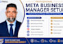 set up and configure your meta business manager and ad account